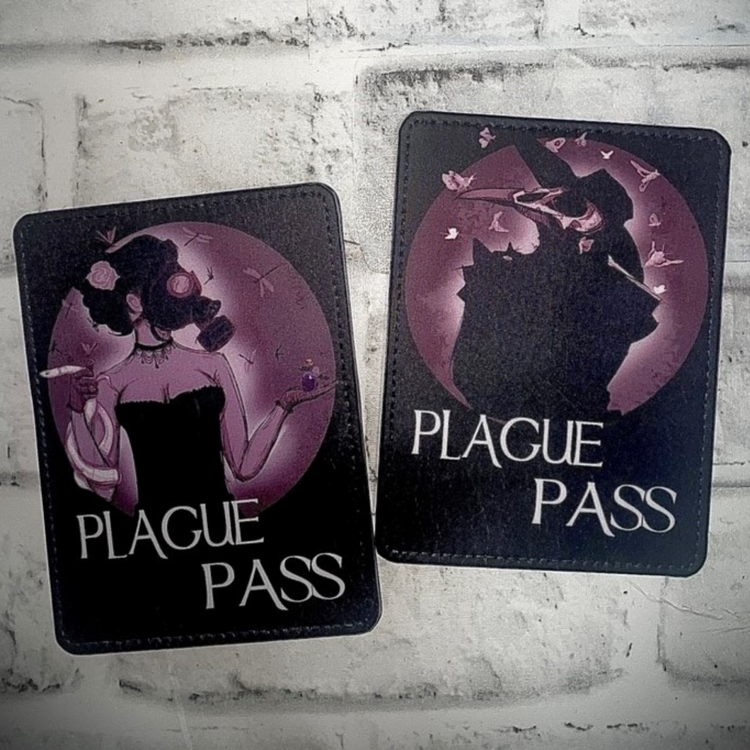 Plague Pass Vaccination Card Holder